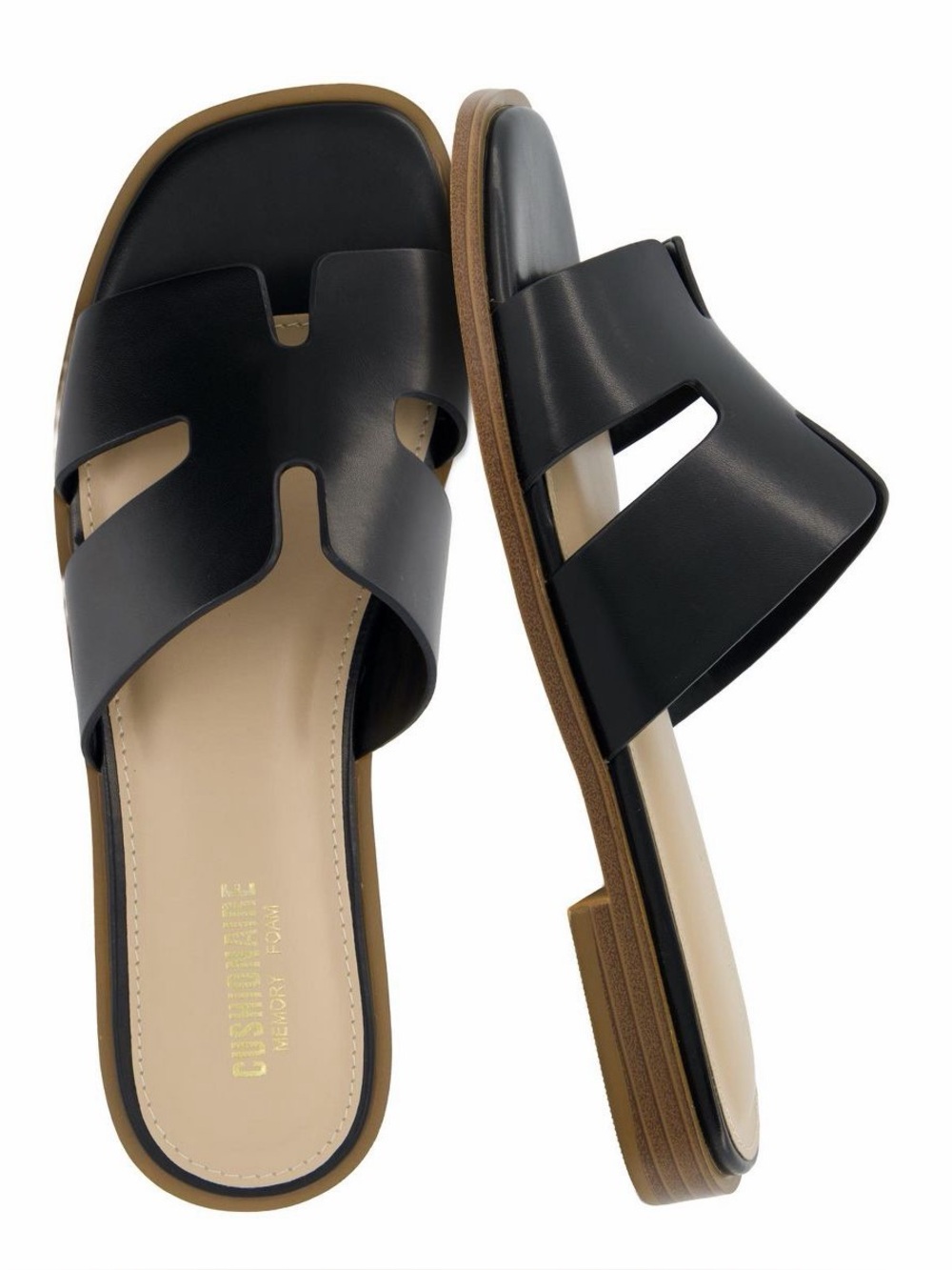 CUSHIONAIRE Voyage Cutout Strap Slides